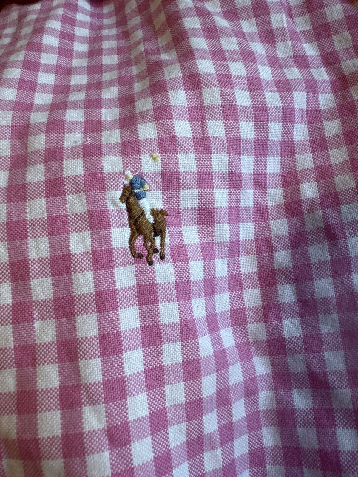 Polo Ralph Lauren pink button-up blouse Ralph Lauren Size XXL / US 16-18 / IT 52-54 - 2 Thumbnail
