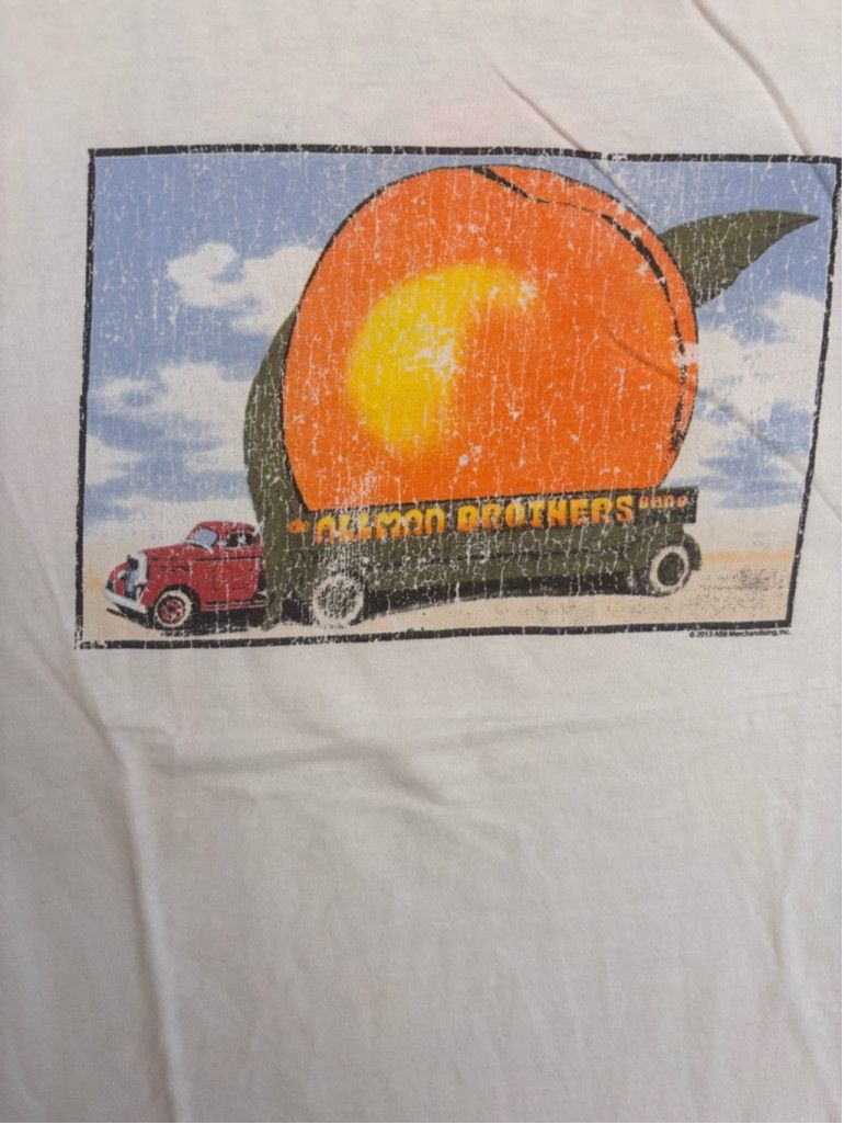 Gildan Men's Gildan Graphic T-shirt Size L White Peach Truck Size US L / EU 52-54 / 3 - 7 Thumbnail