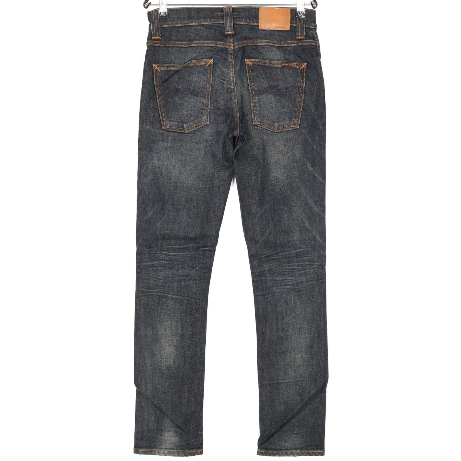 Nudie Jeans NUDIE JEANS GRIM TIM Men Jeans 30/32 Blue Slim 5-Pocket Denim Elastane W30 L32 Org Wornin Pepper DZ5446 Size US 30 / EU 46 - 3 Thumbnail