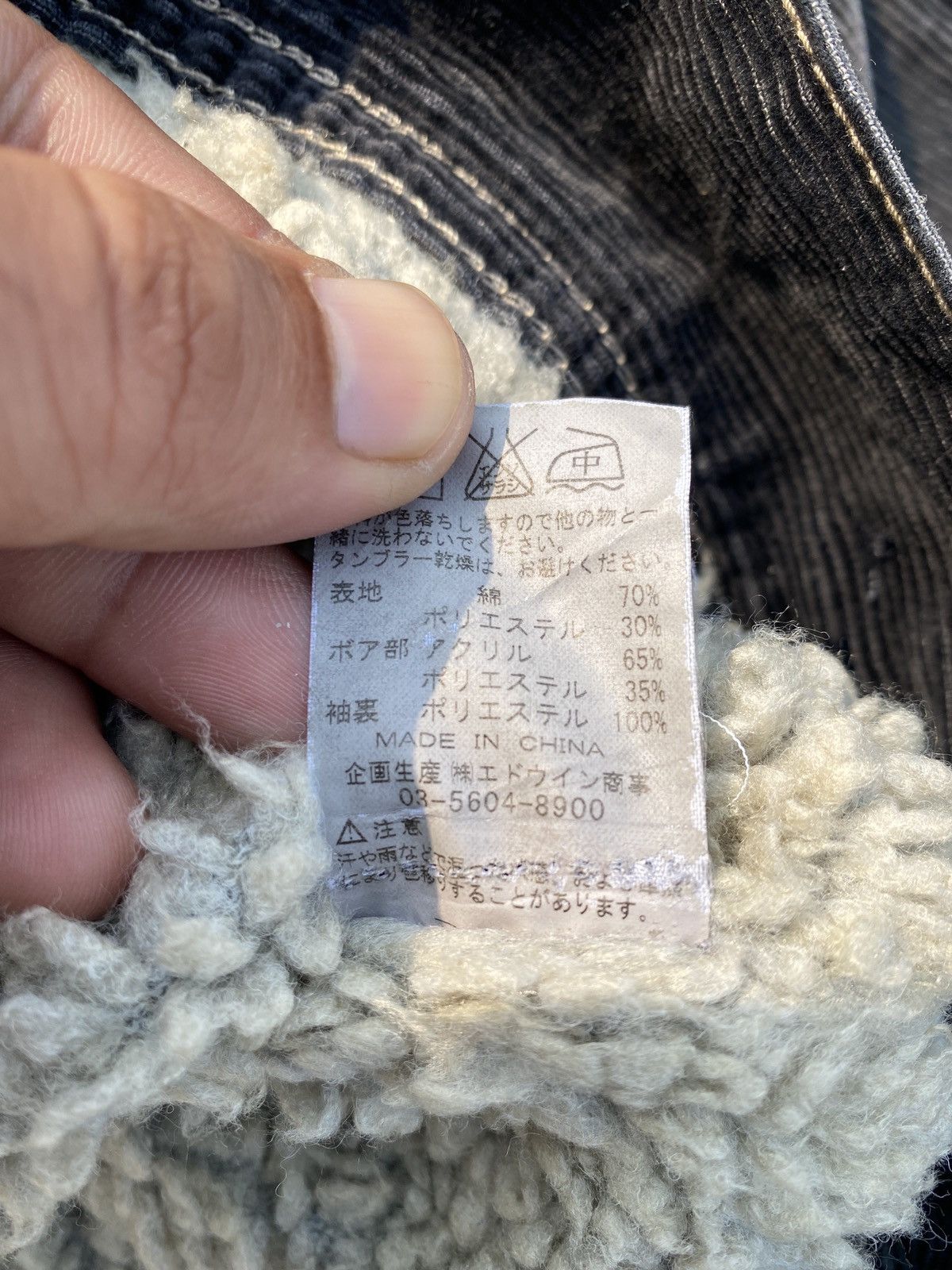 Lee × Vintage Vintage Lee Washed Denim Furr jacket Size US S / EU 44-46 / 1 - 15 Thumbnail