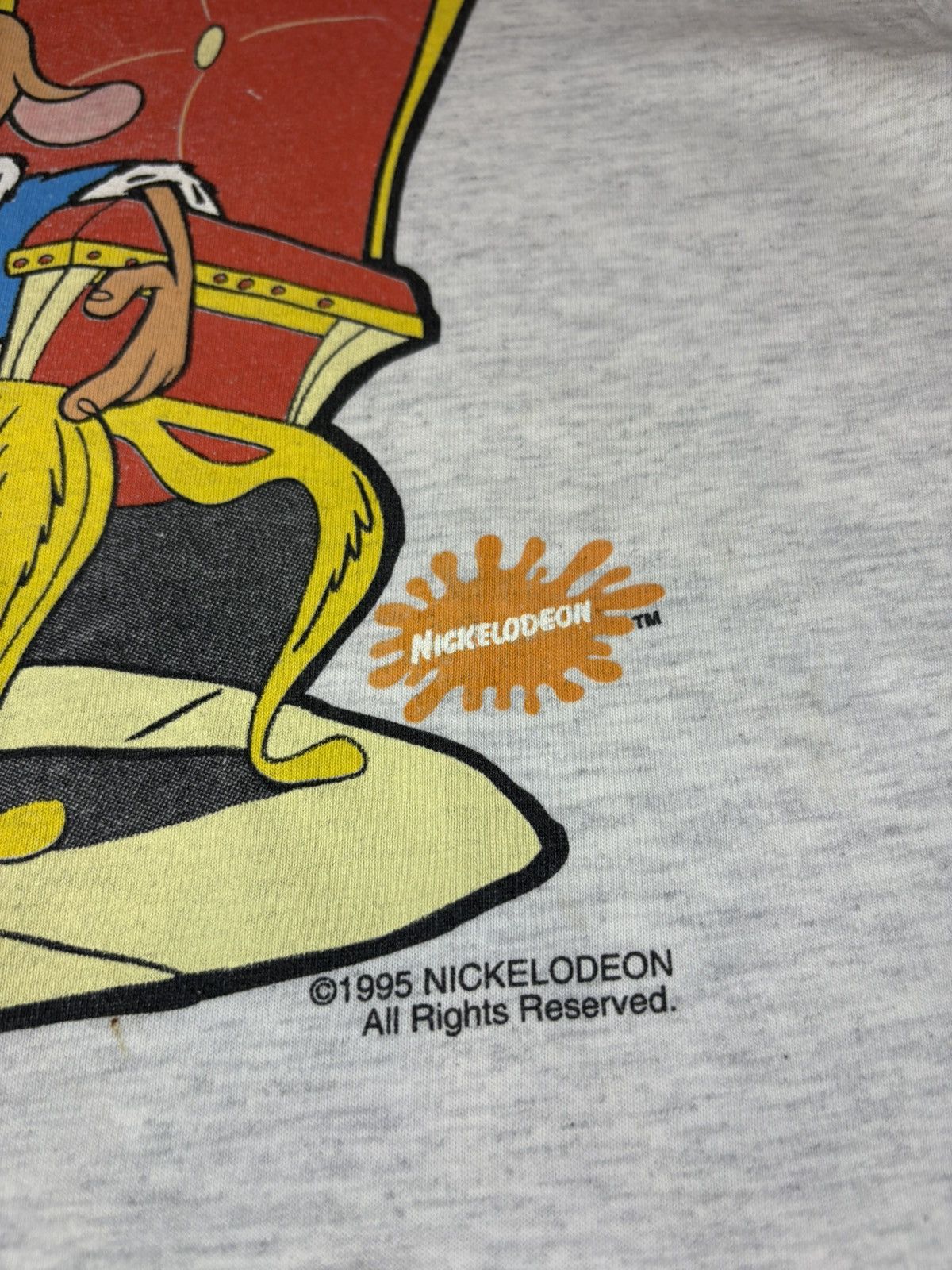 Other Vintage 1995 Nickelodeon Ren And Stimpy Tshirt Long Sleeve L Size US L / EU 52-54 / 3 - 2 Thumbnail