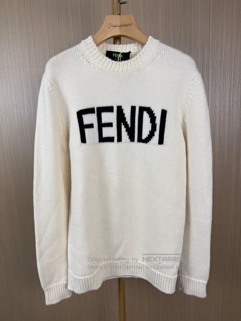 Fendi Letter logo sweater
