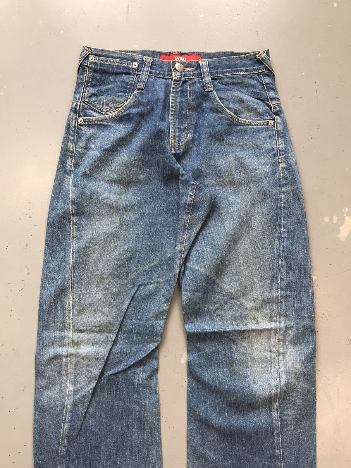 Japanese Brand × Vintage Vintage Evisu inspired engineer denim pant Size US 29 - 4 Thumbnail