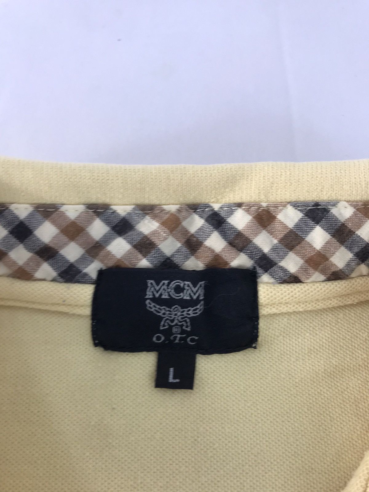 MCM MCM Otc Over The Counter Single Pocket Embroidery Polo Tee Size US L / EU 52-54 / 3 - 4 Thumbnail