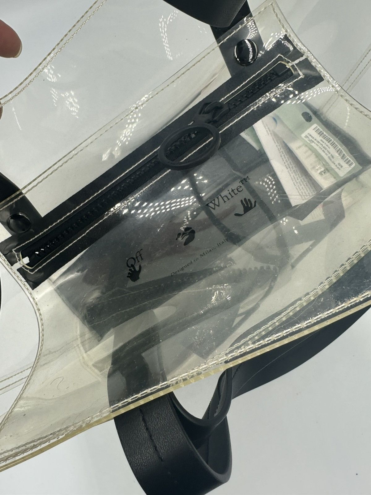 Off-White OFF-White Tote bag Size ONE SIZE - 7 Thumbnail