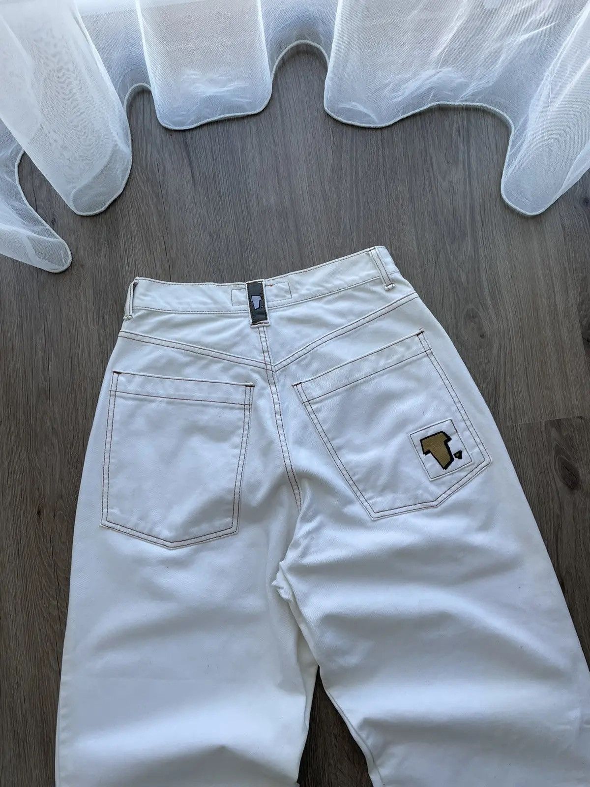 Japanese Brand × Vintage Vintage Rap White Preeman T Purter Pants Size US 30 / EU 46 - 11 Thumbnail