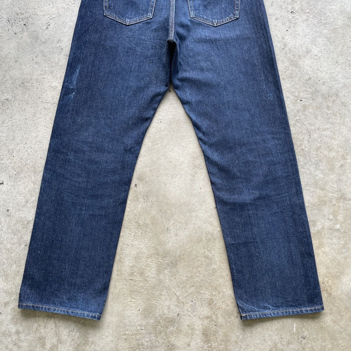 Japanese Brand Vintage Japanese Brand Dark Blue Selvedge Denim Pants Jeans Size US 32 / EU 48 - 10 Thumbnail
