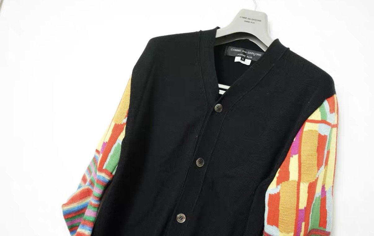 Comme des Garcons Homme Plus Comme des Garçons 16AW Armor Paneled Cardigan Size US M / EU 48-50 / 2 - 3 Thumbnail