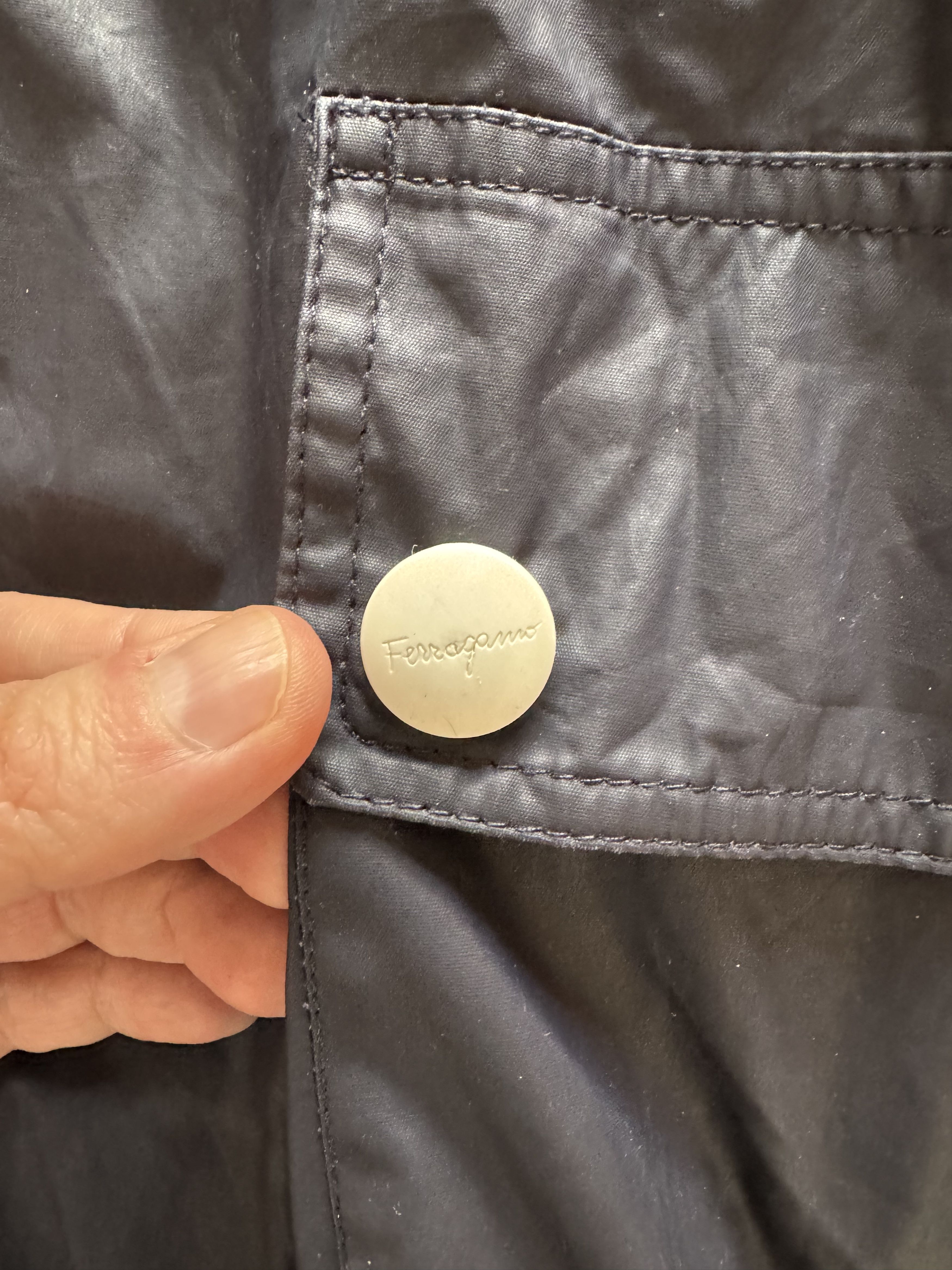 Salvatore Ferragamo Ferragamo Windbreaker Size US L / EU 52-54 / 3 - 3 Thumbnail