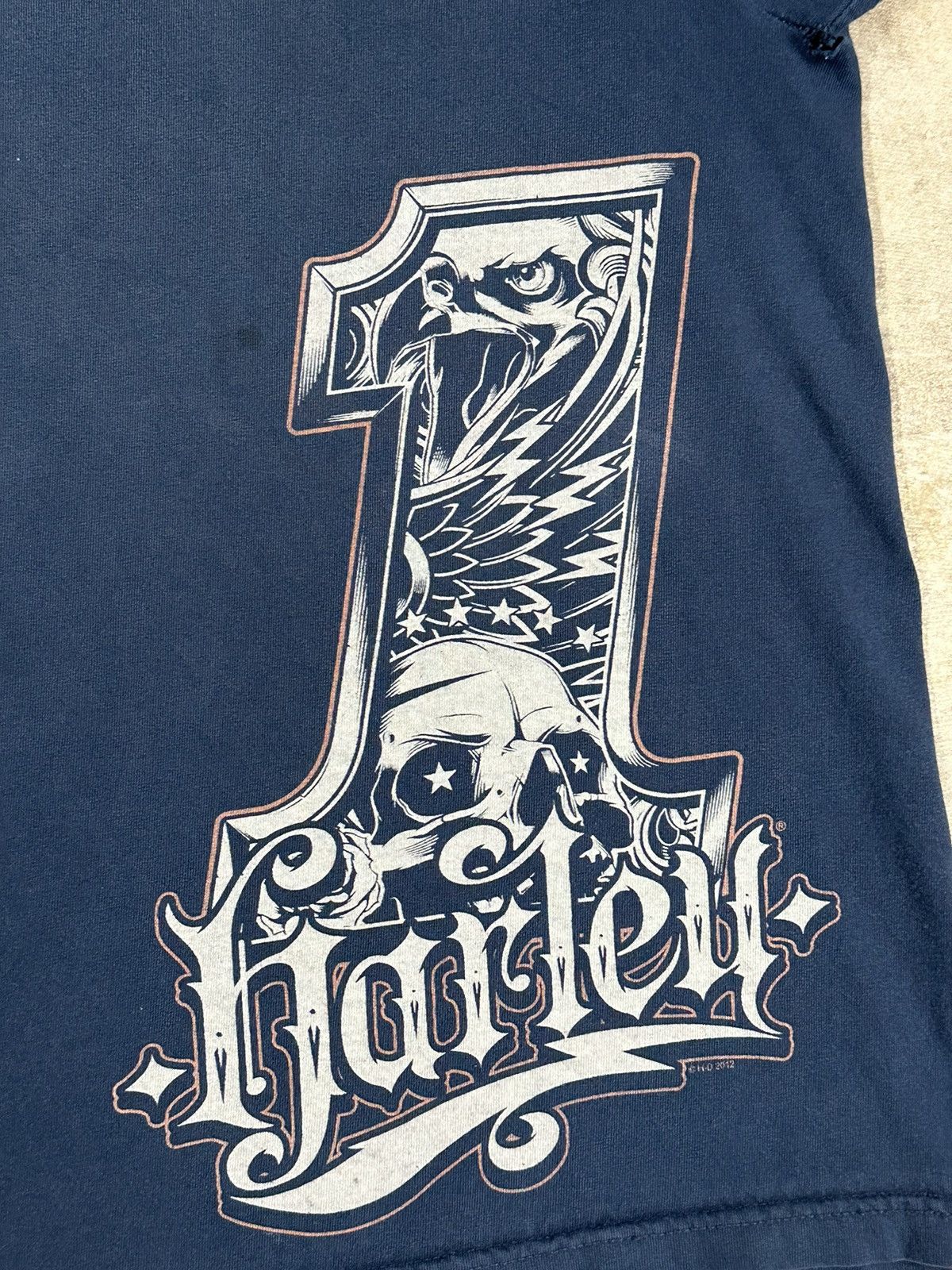 Harley Davidson Crazy Y2K Harley Davidson Alberta Canada Biker T-Shirt Size US L / EU 52-54 / 3 - 7 Thumbnail