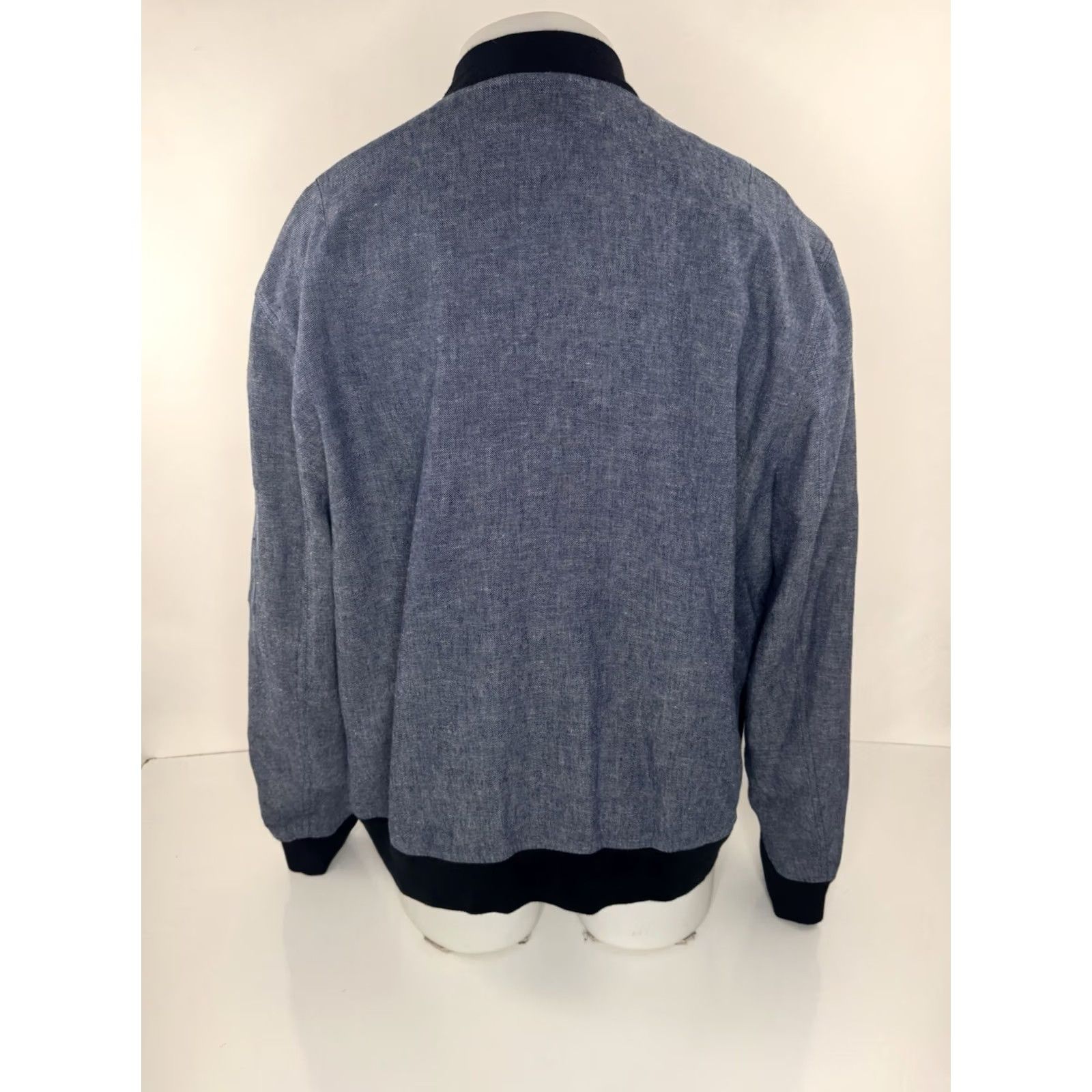 7 For All Mankind 7 FOR ALL MANKIND Mens XXL Bomber Full Zip Jacket Blue 2XL Regular Size 7 For All Mankind Jacket Bomber Full Zip Mens Brown? Size US XXL / EU 58 / 5 - 3 Thumbnail
