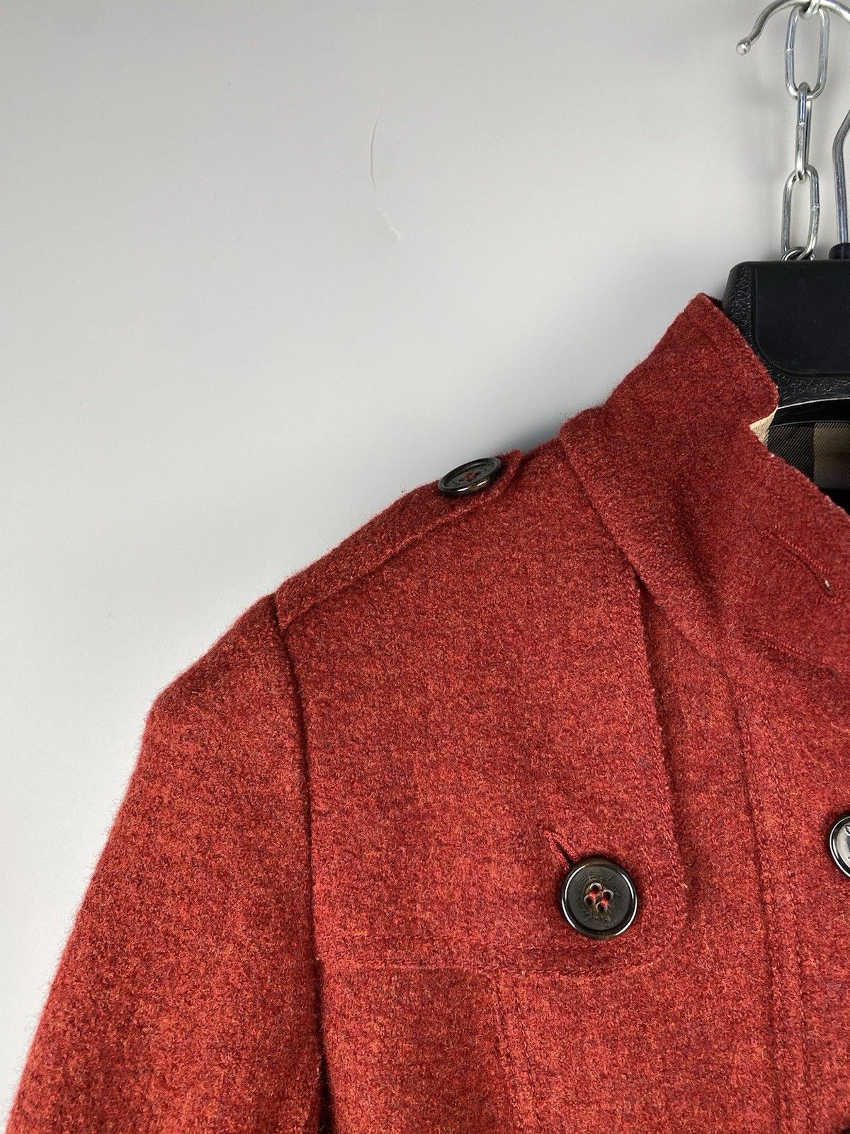 Burberry Burberry Women Luxury Wool Pea Coat Jacket Size S / US 4 / IT 40 - 7 Thumbnail