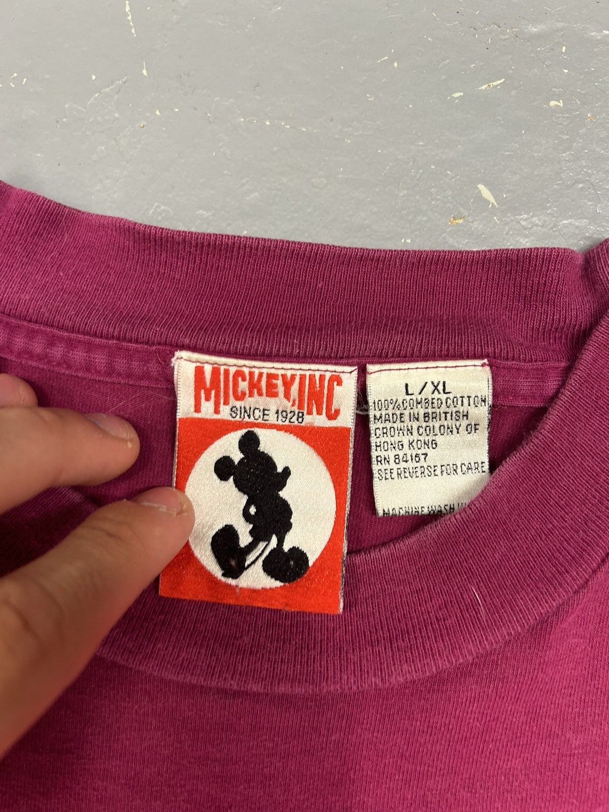 Disney Crazy Vintage 90s Essential Walt Disney World Mickey Shirt Size US L / EU 52-54 / 3 - 3 Thumbnail