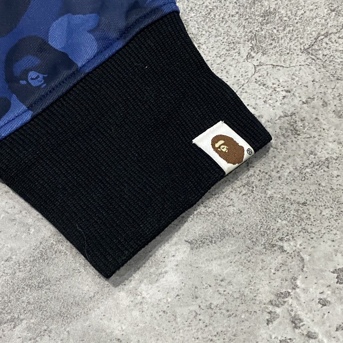 Bape Bape Spellout Camo Blue Zip Track Jacket Size US M / EU 48-50 / 2 - 4 Thumbnail