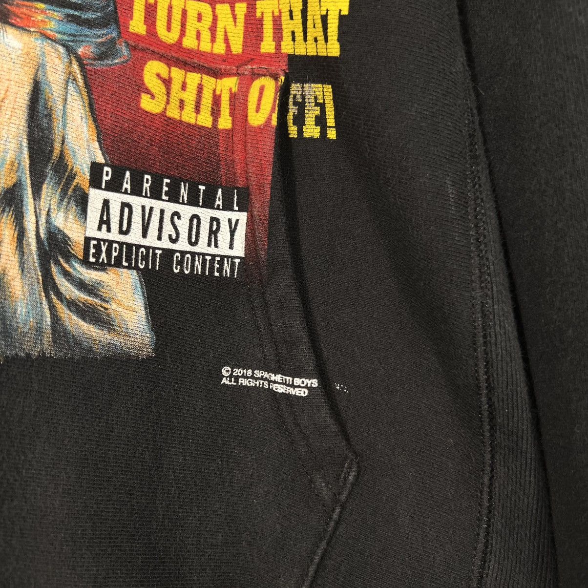 Champion Spaghetti Boys 2018 Turn That Shit Off Hoodie Kerwin Frost Size US L / EU 52-54 / 3 - 4 Thumbnail