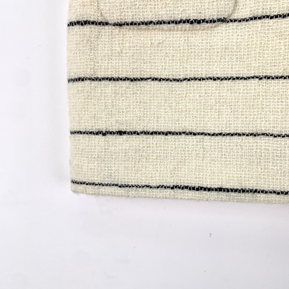 Miu Miu MiuMiu Striped Letter Embroidered Woven Wool Skirt K26WX Size 26" / US 2 / IT 38 - 4 Thumbnail