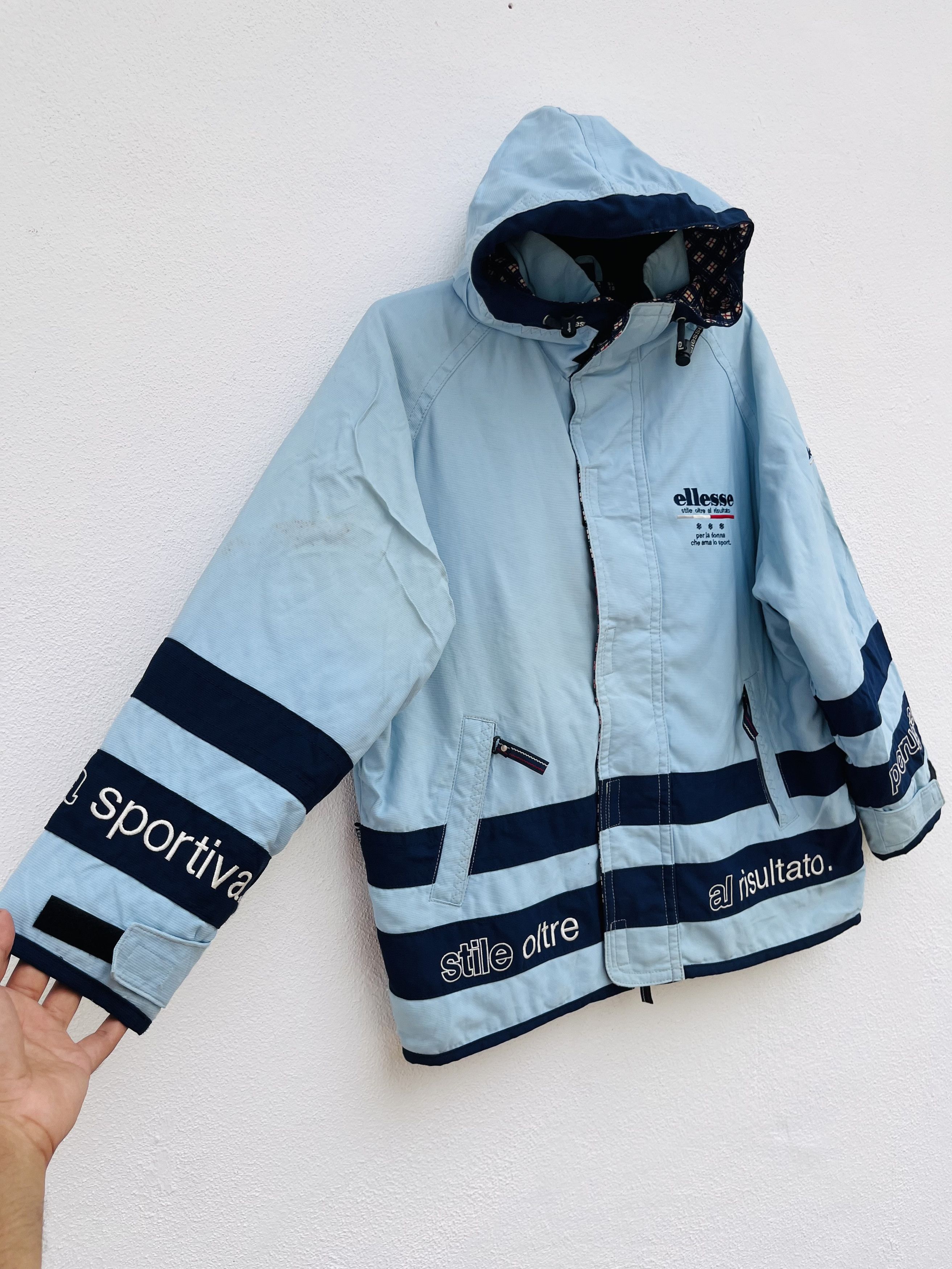 Ellesse × Vintage Vintage Ellesse Perugia Sportiva Designed Fashion Style Size US L / EU 52-54 / 3 - 5 Thumbnail