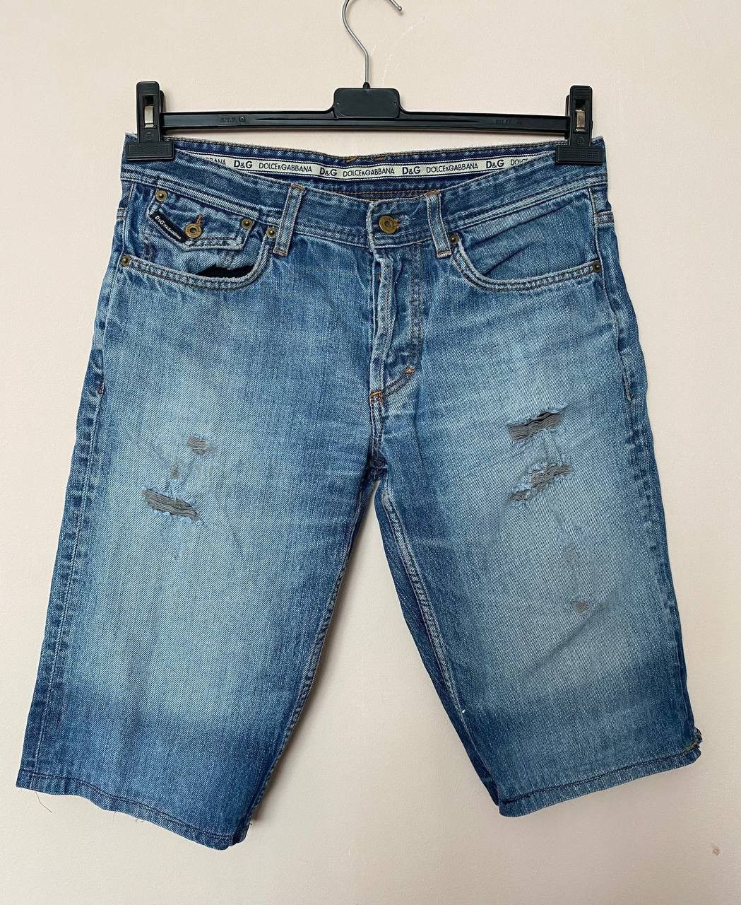 Dolce & Gabbana 🔥 Vintage Dolce & Gabbana Shorts Denim Jeans Y2k Style Size US 34 / EU 50 - 3 Thumbnail