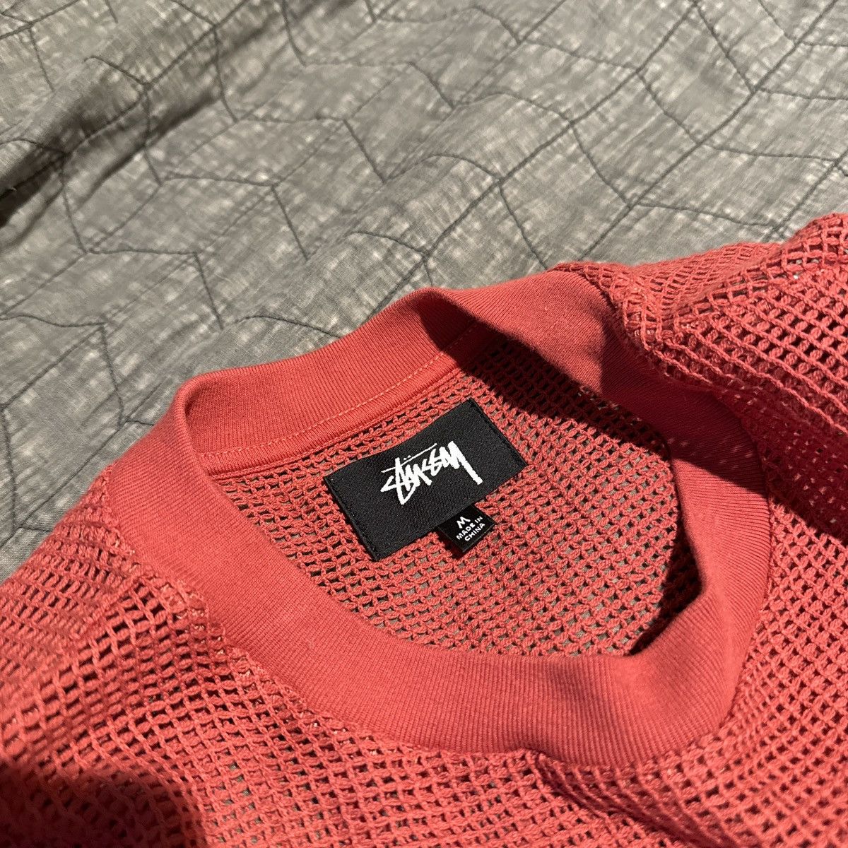 Stussy Stussy Mesh Long Sleeve Size US M / EU 48-50 / 2 - 2 Thumbnail