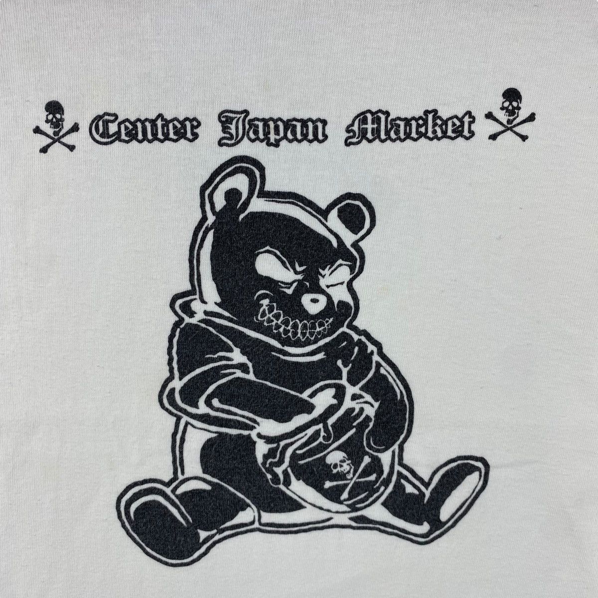Japanese Brand Vintage GANG ROCKER Center Japan Market Graphic Tee Shirt Size US XS / EU 42 / 0 - 2 Thumbnail