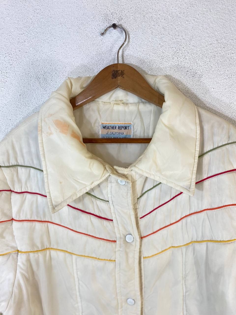 Vintage vintage skiwear retro puffer jacket nice design Size US XL / EU 56 / 4 - 2 Thumbnail