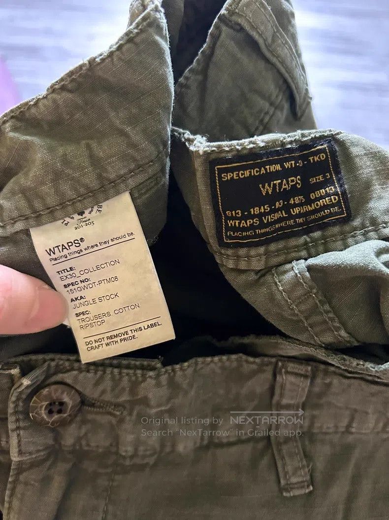 Wtaps Wtaps size 3 military green cargo pants Size US 29 - 5 Thumbnail