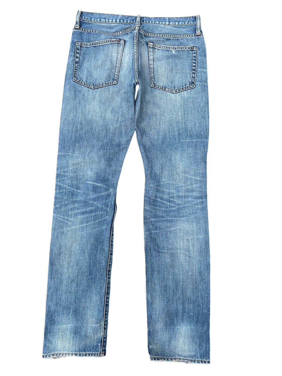 Kapital Vintage Takeo Kikuchi Japanese Distressed Denim Jeans Size US 32 / EU 48 - 3 Thumbnail