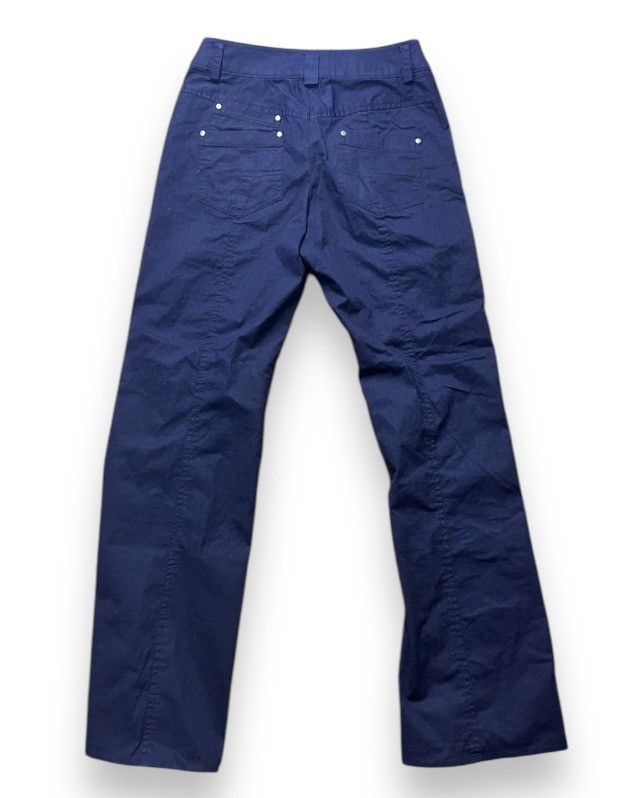 Issey Miyake × Japanese Brand Flared Issey Miyake Pour Deux Casual Pants Zipped Leg Size US 28 / EU 44 - 2 Thumbnail
