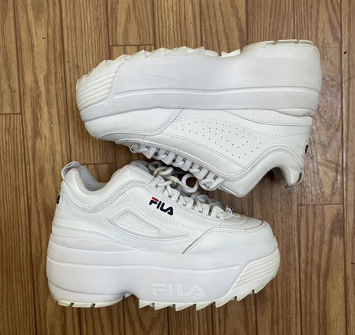 Disruptor Wedge Shoes FILA Disruptor Wedge White Size W