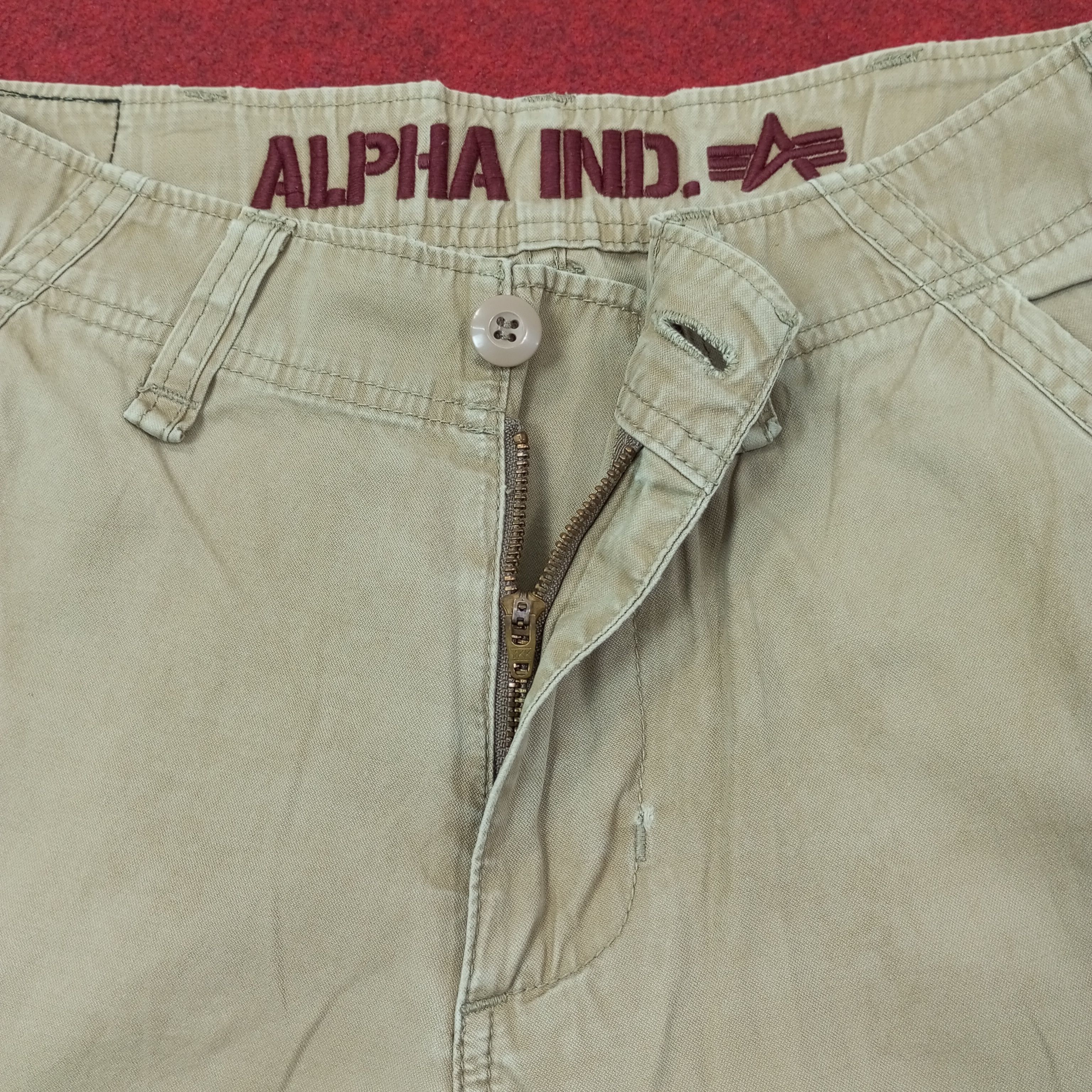 Alpha Industries Alpha Industries Cargo Style Pants c244n4 Size US 31 - 13 Thumbnail