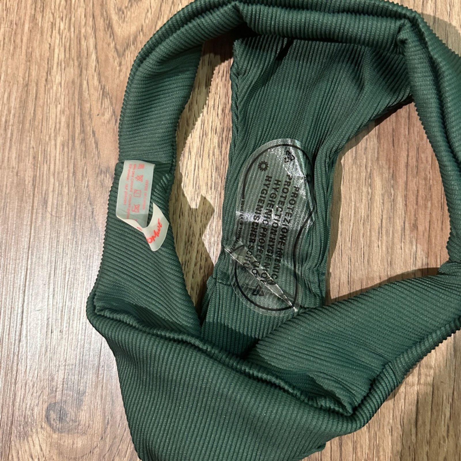 Other Romwe NWOT green ribbed bikini set size small Size ONE SIZE - 3 Thumbnail