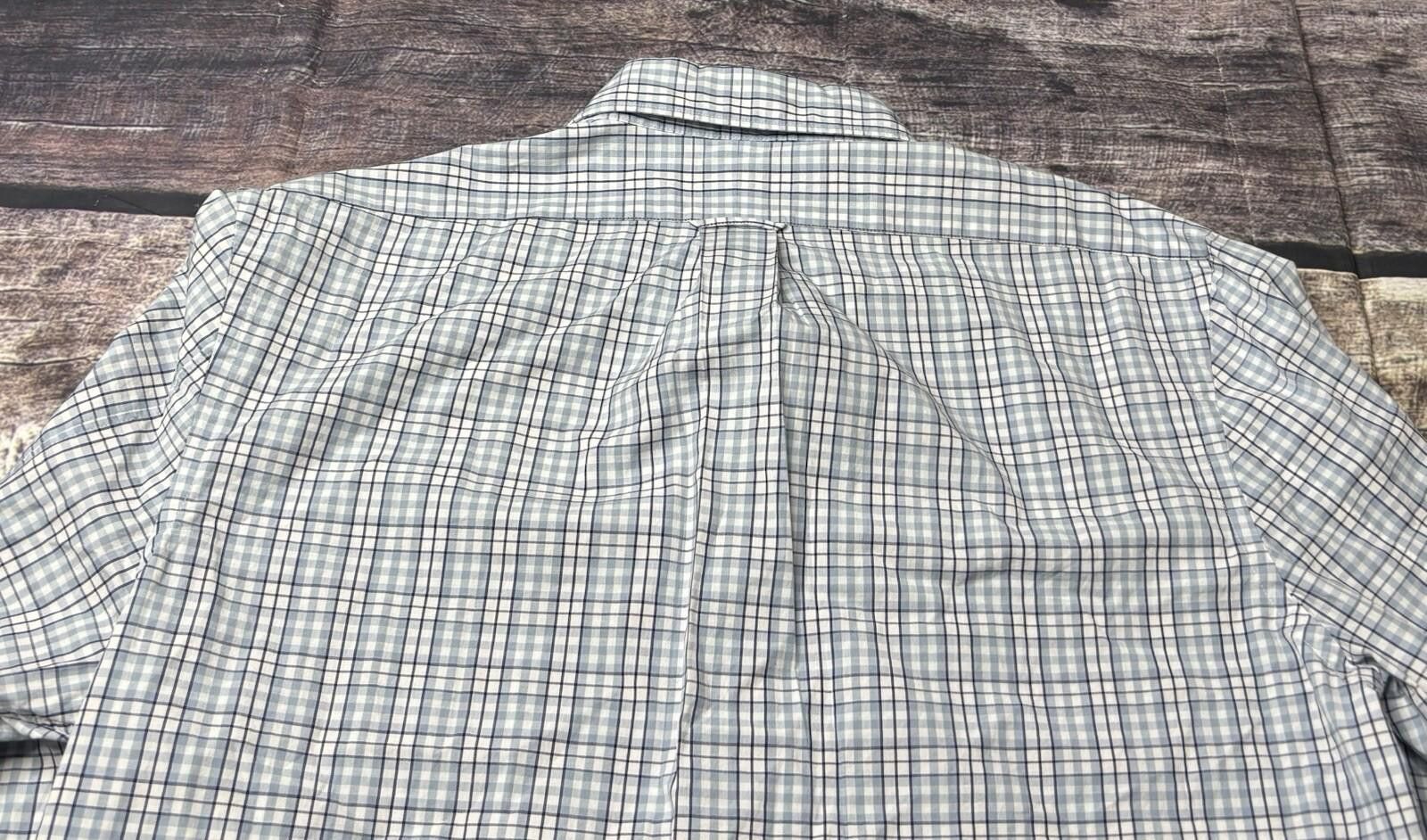 Bloomingdale's The Men's Store Bloomingdales Shirt Men's Large Plaid Cotton Size US L / EU 52-54 / 3 - 7 Thumbnail