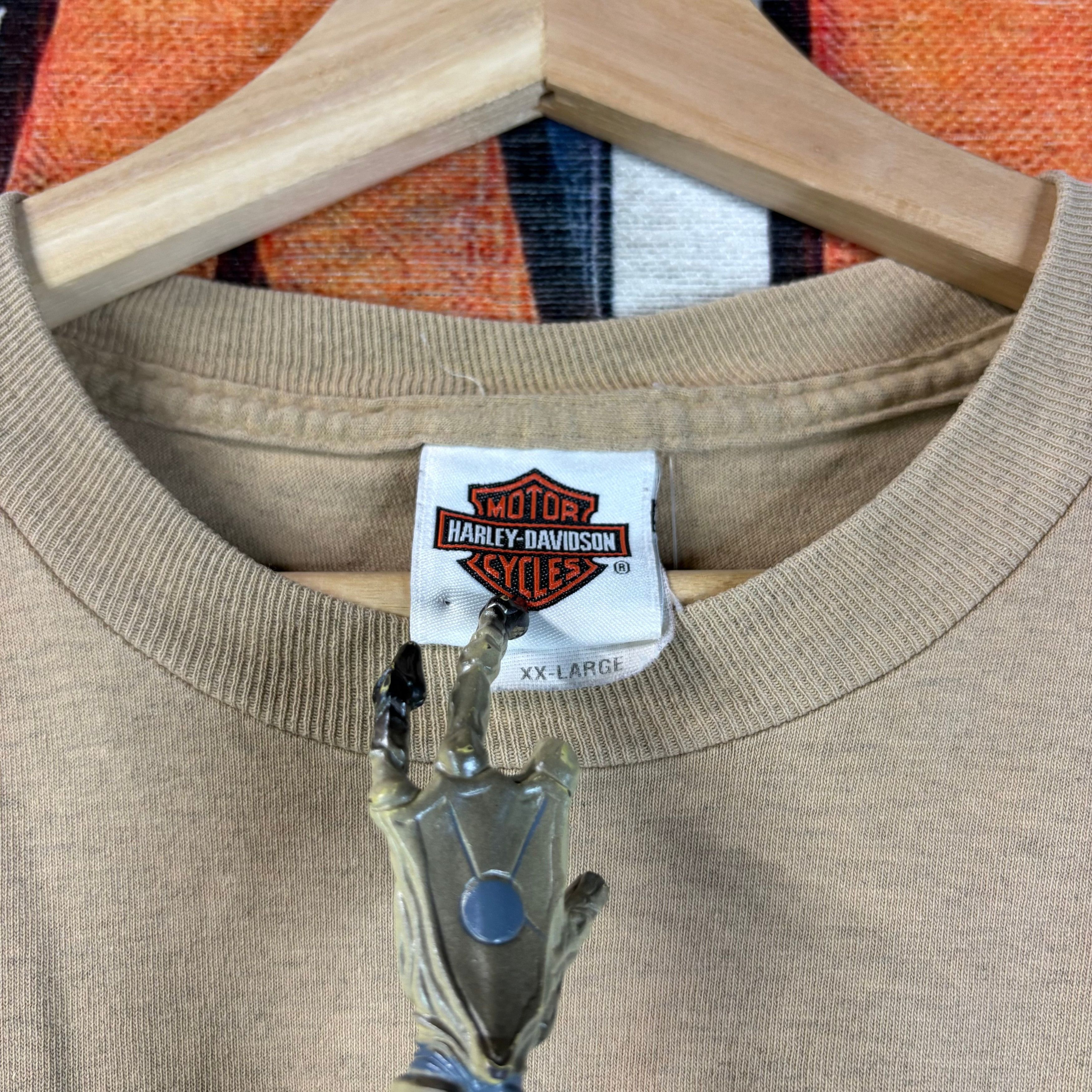 Harley Davidson Y2K 2009 Harley Davidson San Jacinto Pasadena, Texas Tee Size US XXL / EU 58 / 5 - 2 Thumbnail