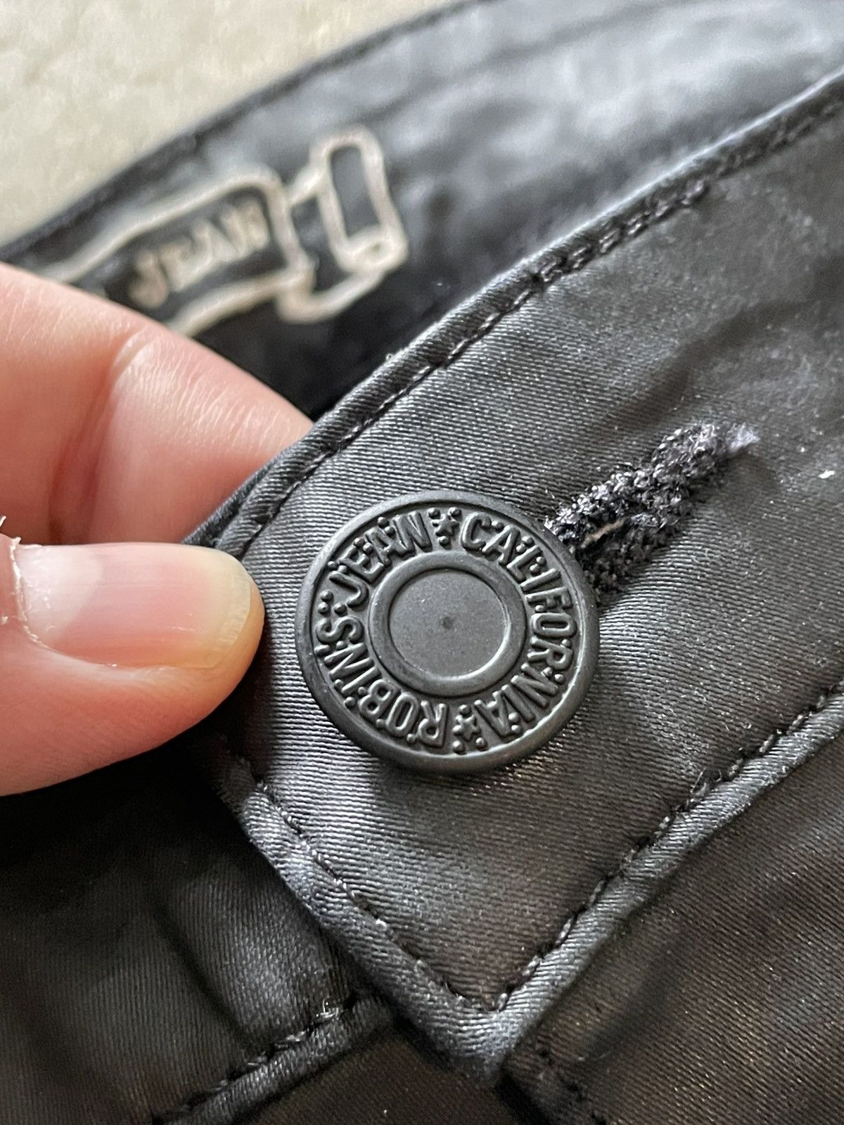 Robins Jeans Robins Jean Biker Denim Size US 32 / EU 48 - 14 Thumbnail