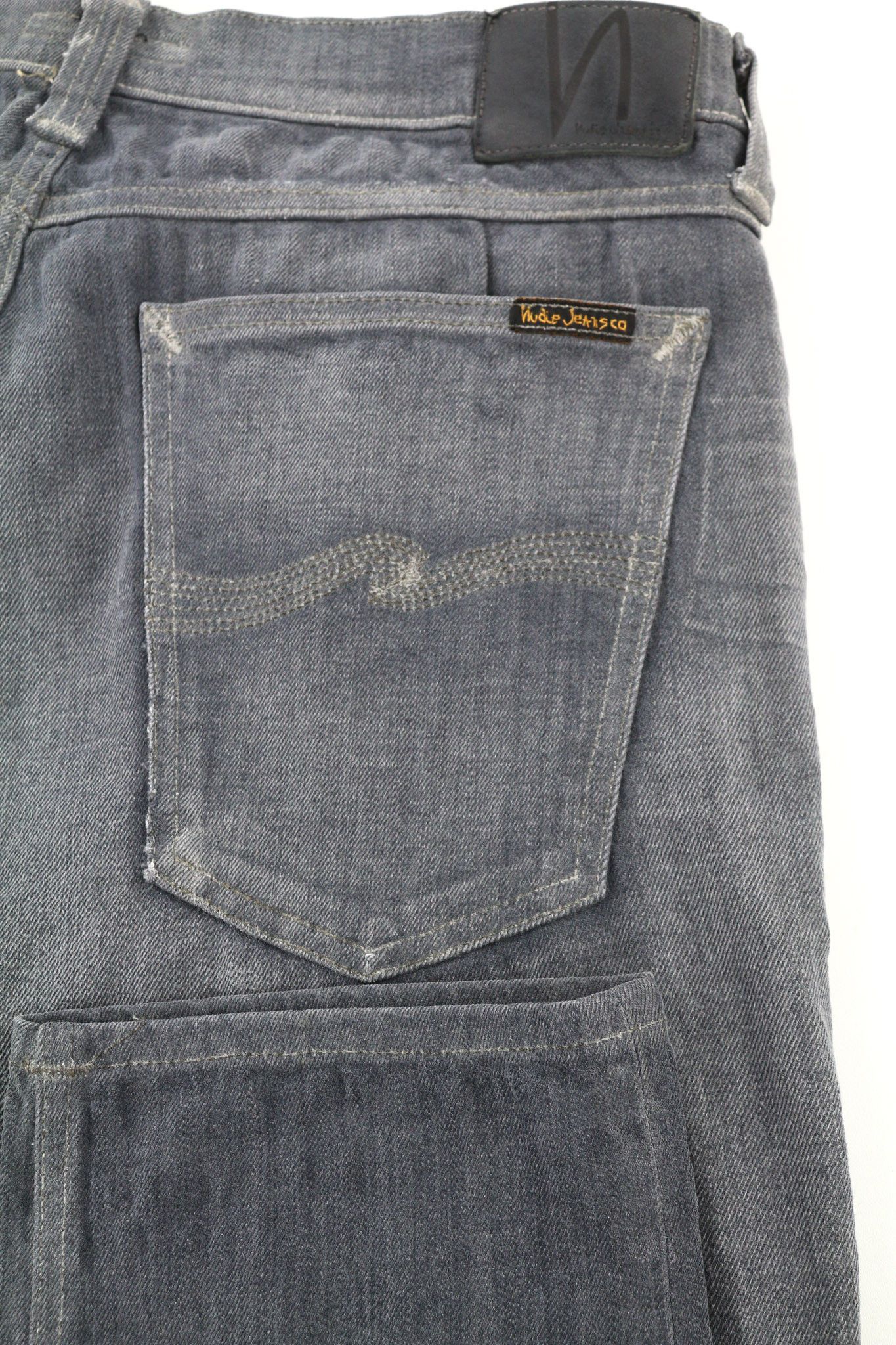 Nudie Jeans TIGHT LONG JOHN W34/L34 Slim Charcoal Jeans 80695 Size US 34 / EU 50 - 5 Thumbnail