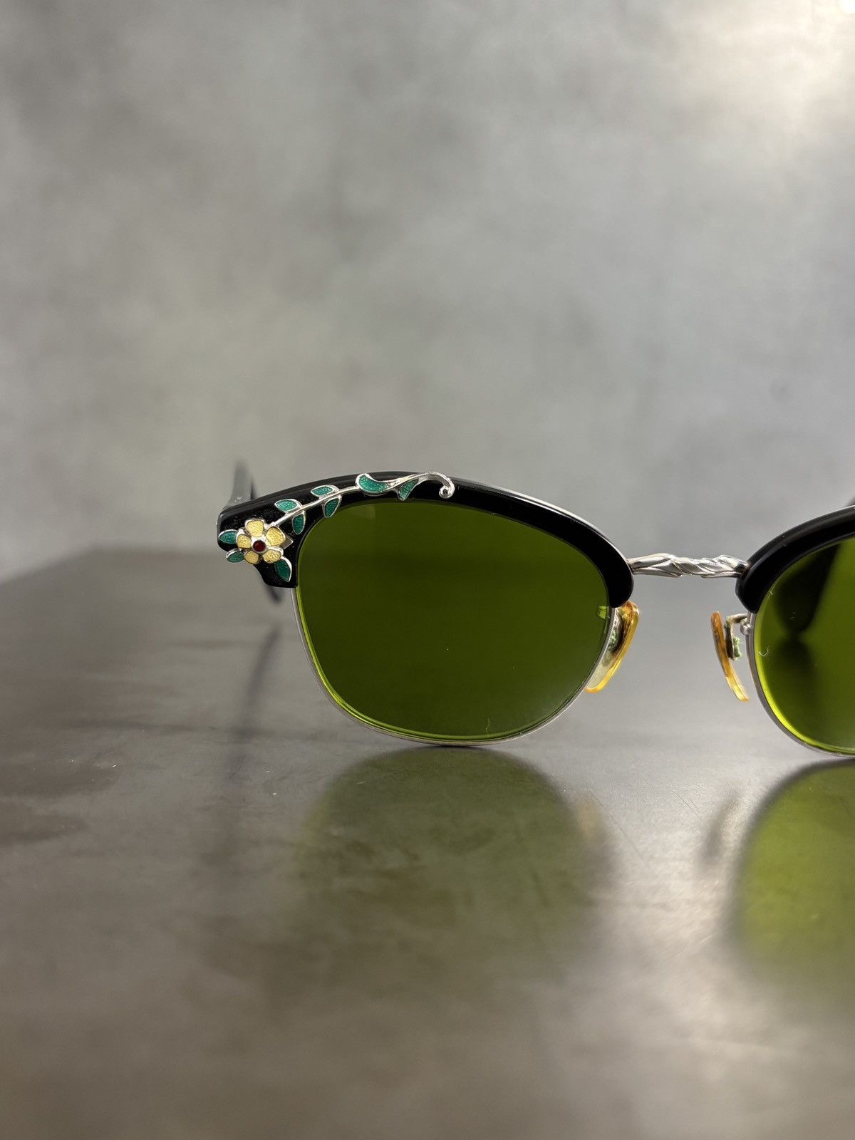 American Optical × Vintage 1960s American Optical Sunglasses True Vintage Ornate Floral Size ONE SIZE - 11 Thumbnail