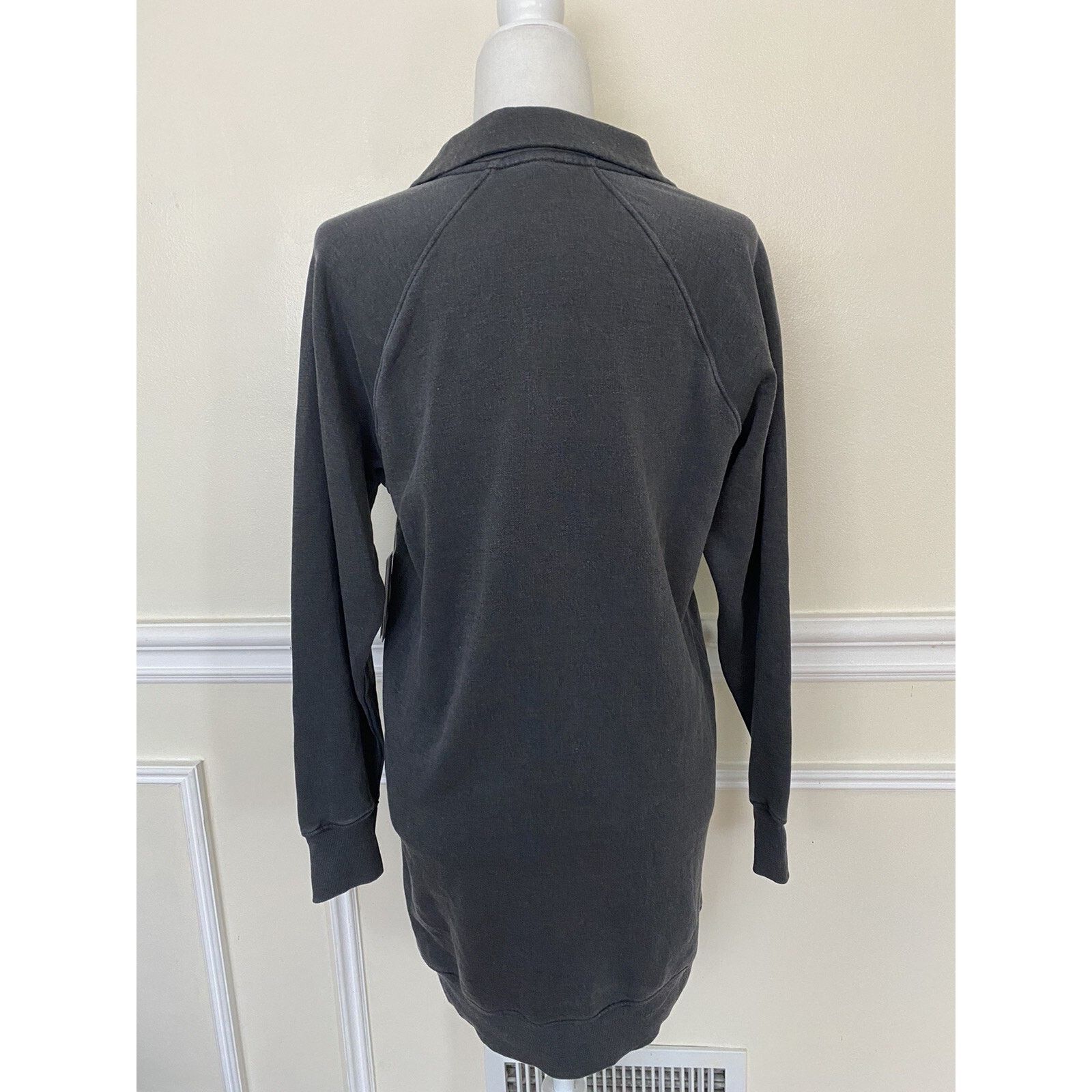 BP. BP. . Fleece Quarter Zip Dress dress tunic size XXS A003135 Size XXS / US 00 / IT 34 - 4 Thumbnail