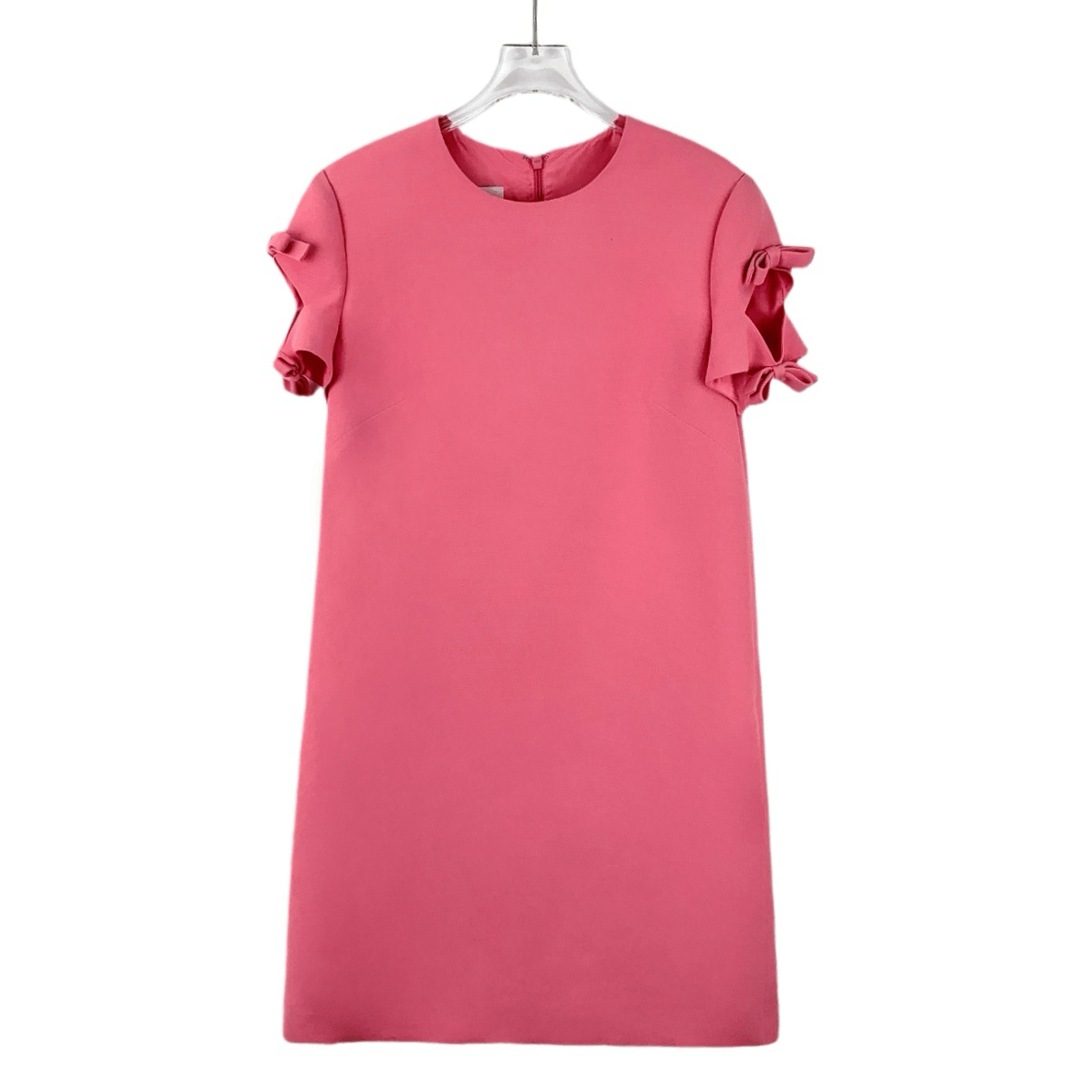 Valentino Valentino Pink Bow Short-Sleeve Dress (Size 42) Size M / US 6-8 / IT 42-44 - 1 Thumbnail