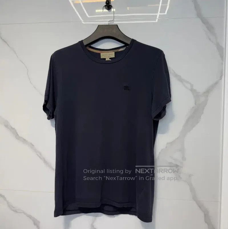 Burberry Burberry Men's Summer Logo T-Shirt in Deep Blue. Size US L / EU 52-54 / 3 - 1 Thumbnail