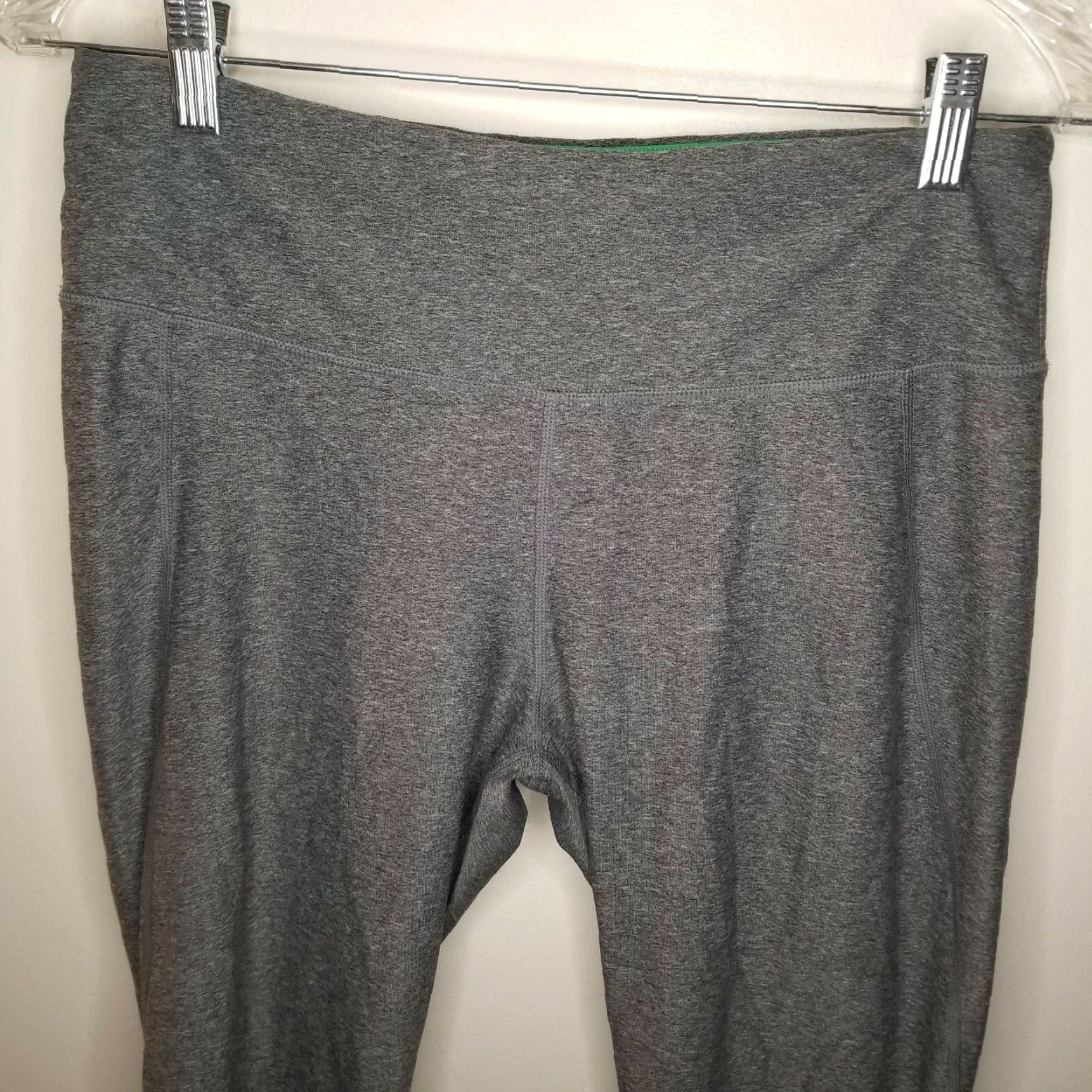 H&M H&M Leggings Adult Medium Gray Full Length Yoga Athletic Womens Size 32" / US 10 / IT 46 - 2 Thumbnail