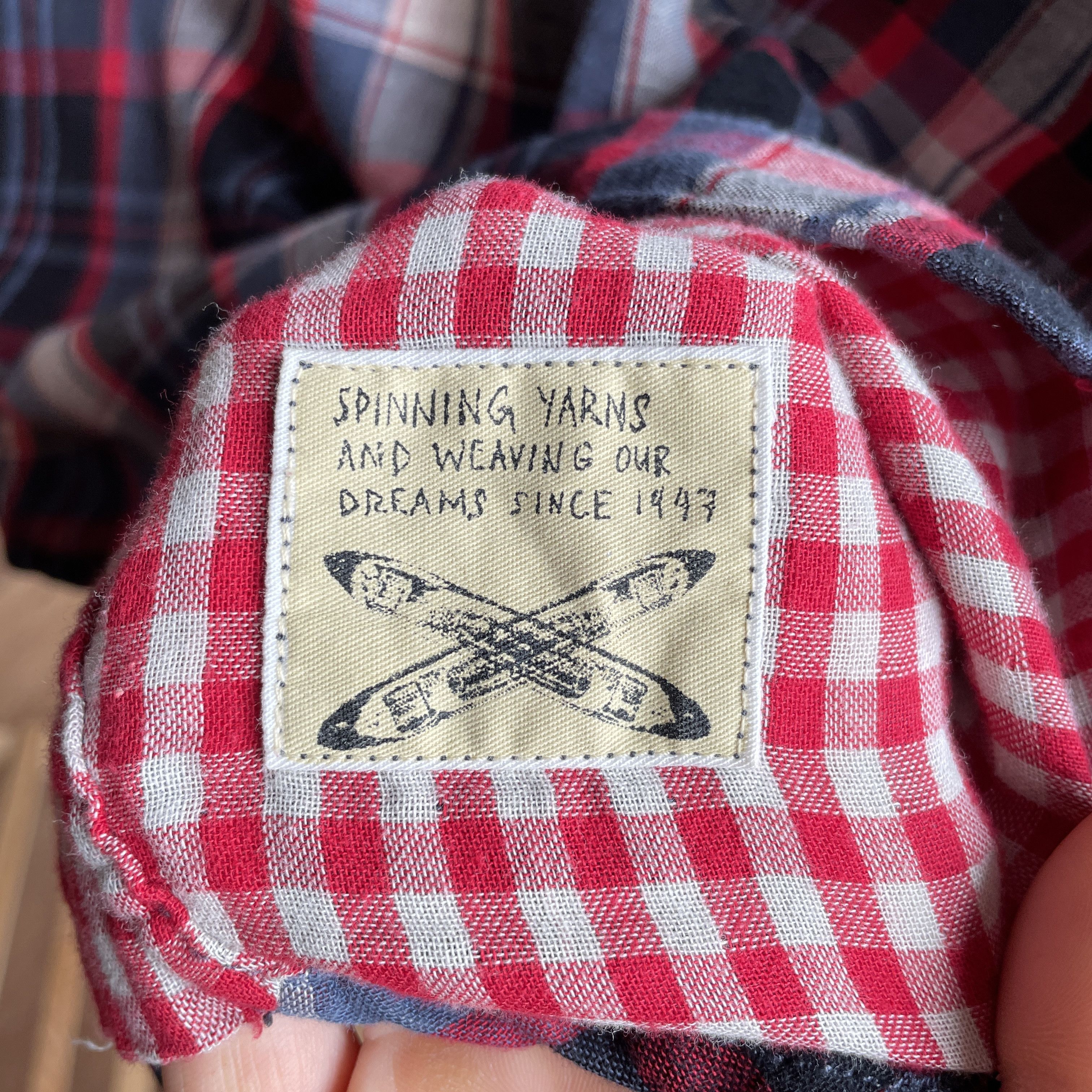 Edwin Edwin Plaid Shin Double Face Shirt Size L Size US L / EU 52-54 / 3 - 6 Thumbnail