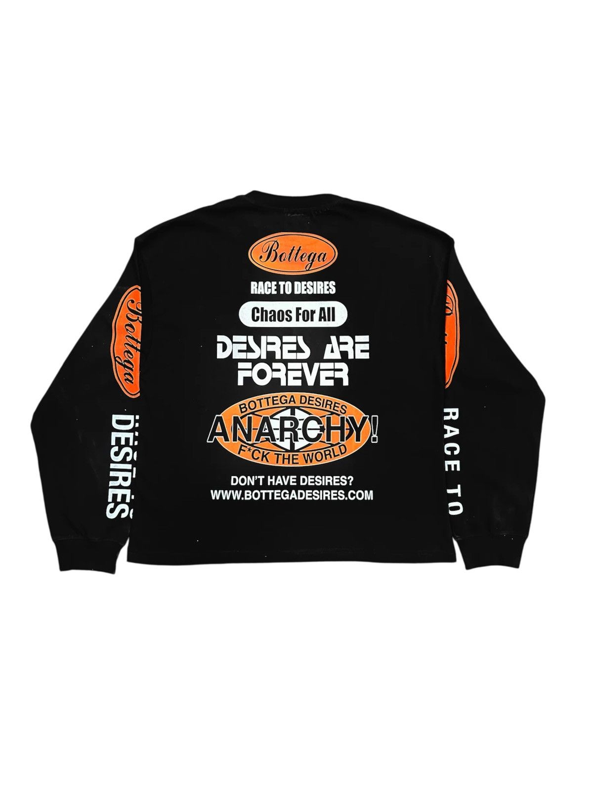 Bottega Desires BOTTEGA DESIRES RACE TO DESIRES LONG SLEEVE Size US S / EU 44-46 / 1 - 2 Thumbnail