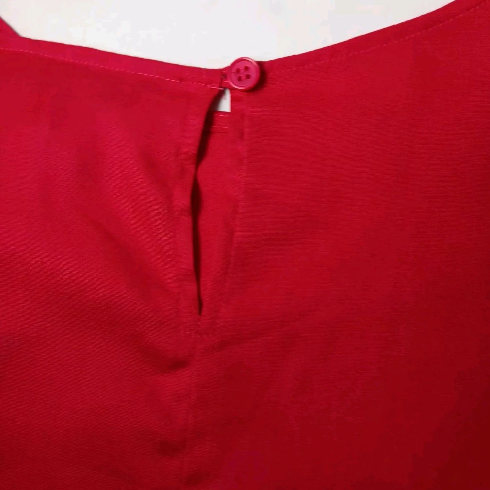 Pinko VINTAGE Melrose Options Blouse Women L Short Sleeve Pullover Rayon Magenta 1980s Casual Size L / US 10 / IT 46 - 4 Thumbnail