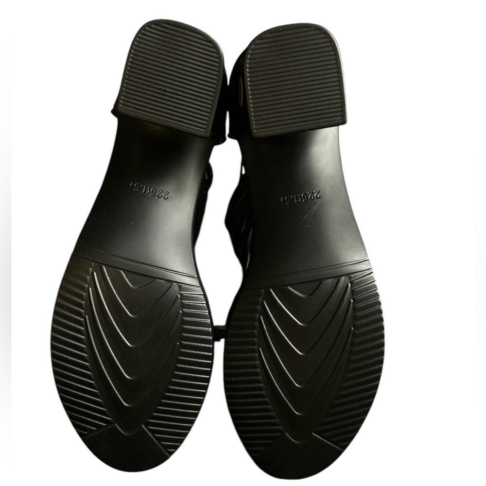 Designer Brand new Black Rhinestone Embellished Sandals Size 8 Size US 5.5 / IT 35.5 - 5 Thumbnail