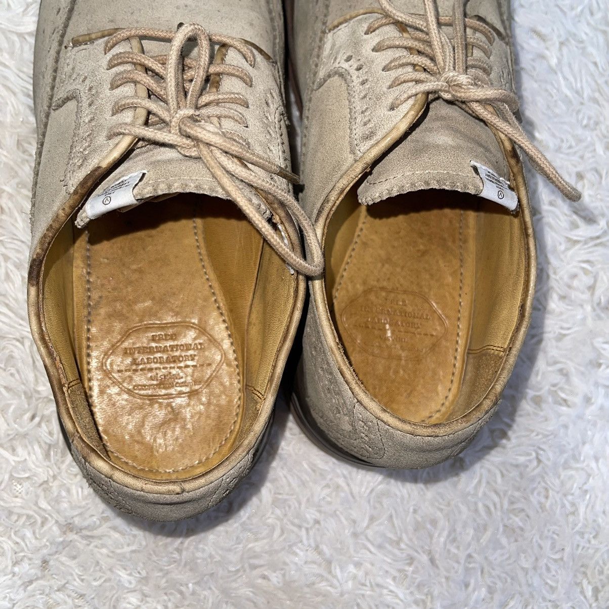 Visvim VISVIM PATRICIAN WT FOLK WINGTIP SUEDE SHOES Size US 10.5 / EU 43-44 - 10 Thumbnail