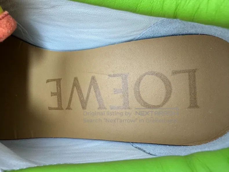 Loewe Loewe Blue and black embroidered logo sweater Size US 8 / EU 41 - 9 Thumbnail