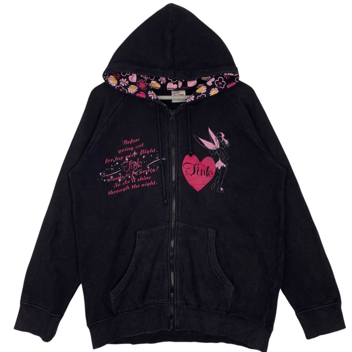 Other Vintage Disney Hoodie Sweater Black Pullover Jumper Size M Size US M / EU 48-50 / 2 - 1 Thumbnail