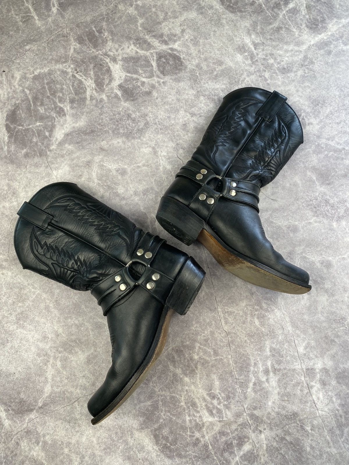 Sendra Sendra Premium Gaucho Leather Cowboy Western Boots Size 37.5 Size US 7.5 / IT 37.5 - 6 Thumbnail