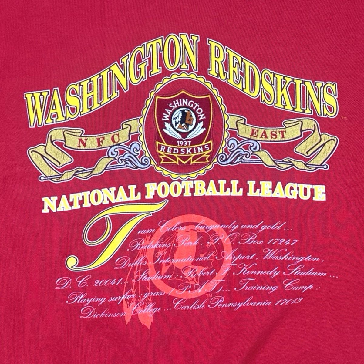 NFL × Nutmeg × Vintage Vintage Nutmeg Mills Washington Redskins NFC East Crew Neck Size US L / EU 52-54 / 3 - 2 Thumbnail