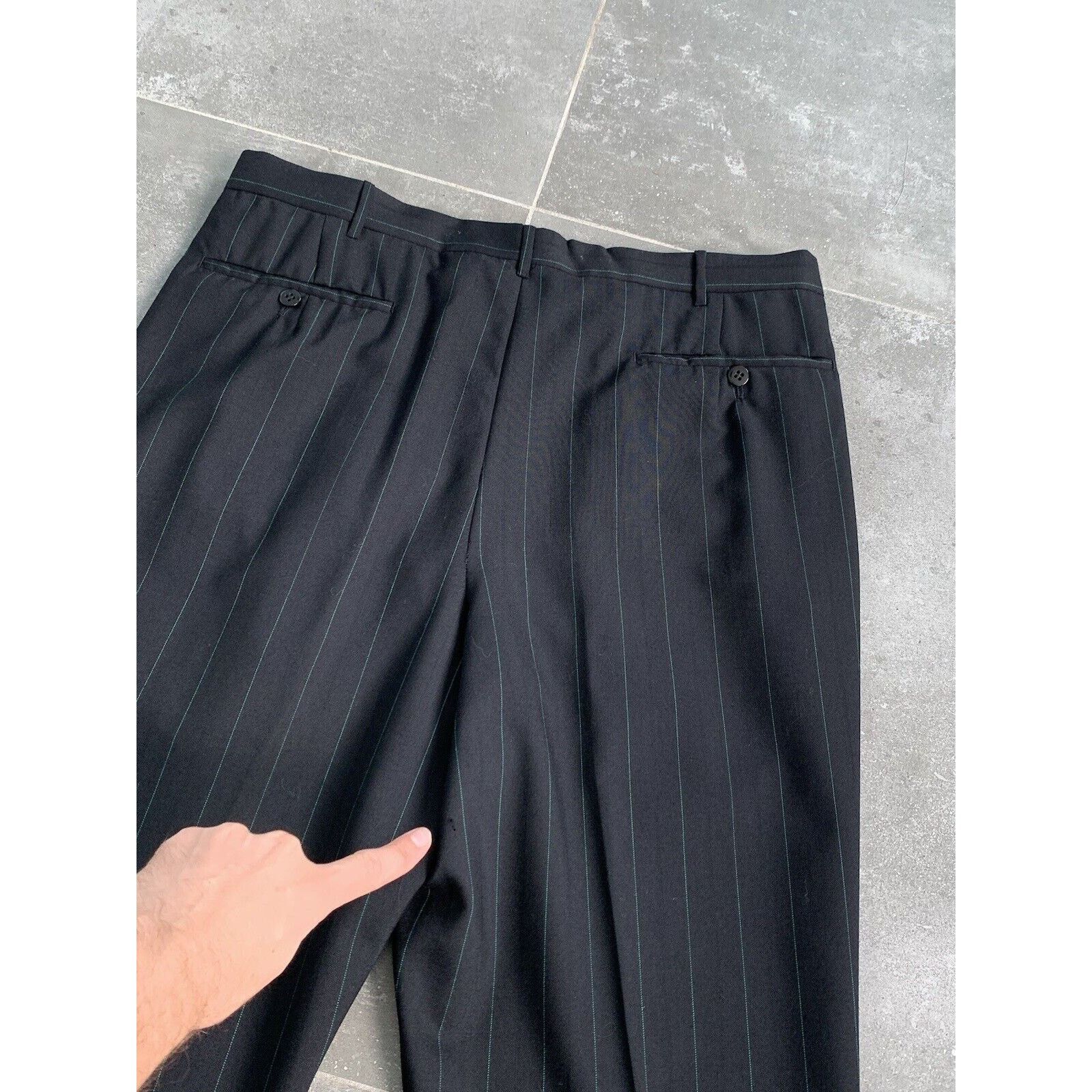 Designer ARNYS PARIS Bespoke Suit Blazer Trousers EU 50 UK 40 Short Size 50S - 22 Thumbnail